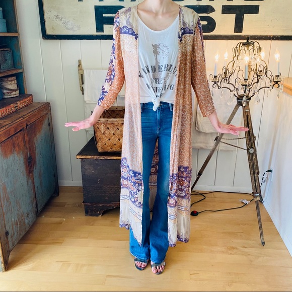 SOLD ♥️ Spell ♥️ Xanadu Duster - Gold Dust - Picture 2 of 13